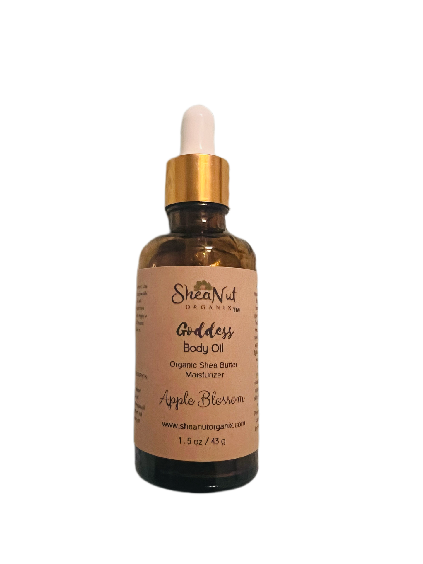Goddess Glow Body Oil- Organic Shea Butter Moisturizer