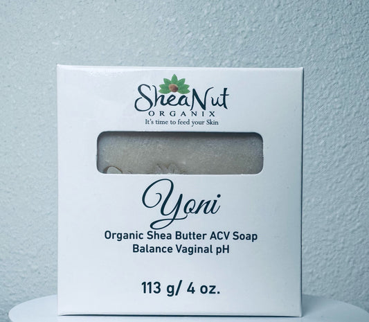 Yoni Soap- Organic Shea Butter ACV Soap -Balance Vaginal pH