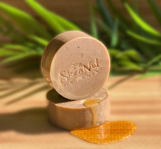 Honey Love Soap- Organic Shea butter + Honey Shampoo Bar/Soap