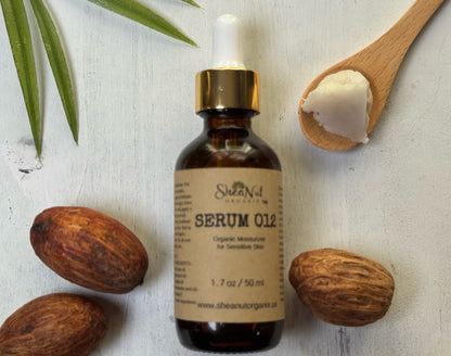 Serum 012- Organic Oil Moisturizer for Sensitive Skin 1.5 oz