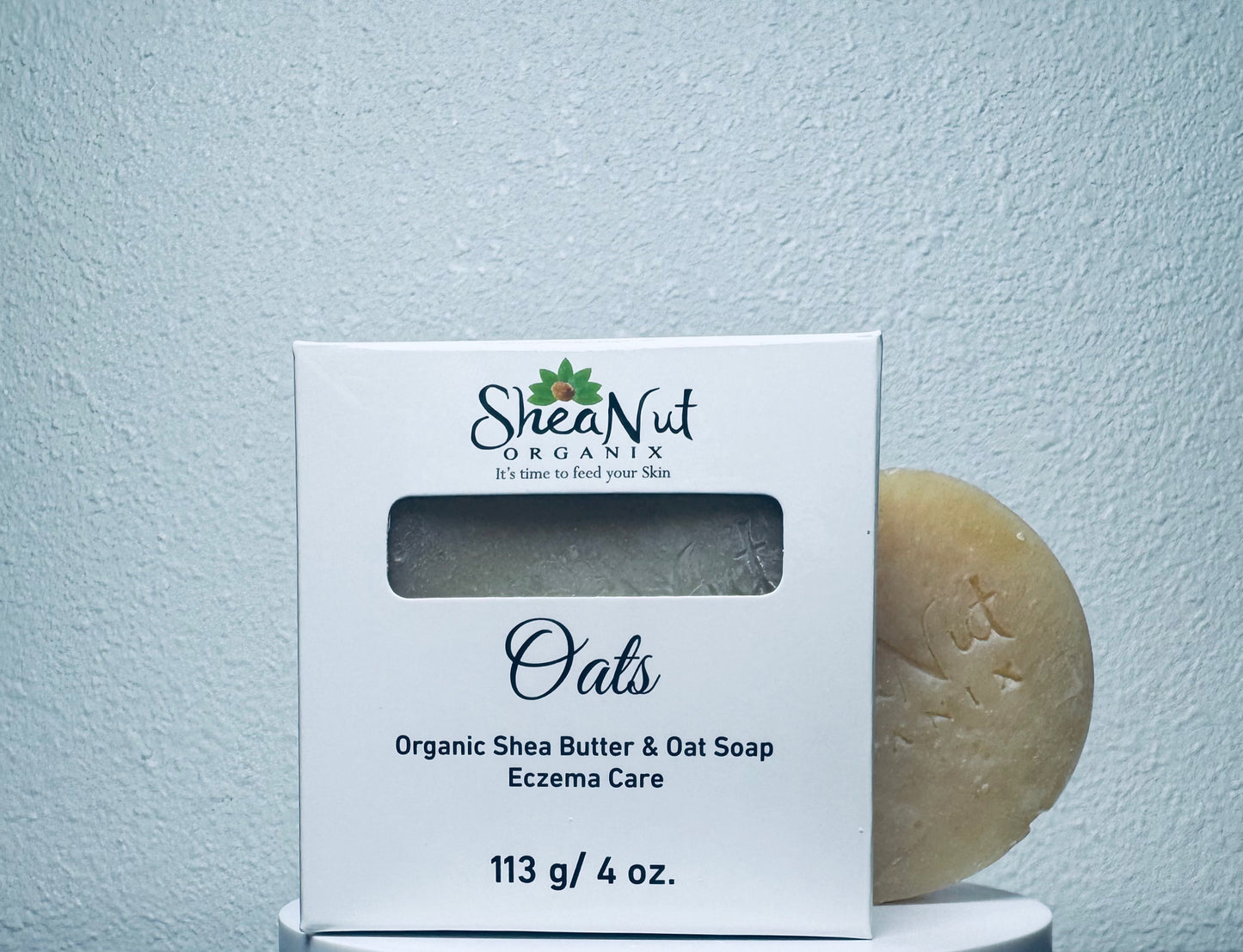 Oats Soap- Organic Shea Butter + Oatmeal Soap- Eczema Care