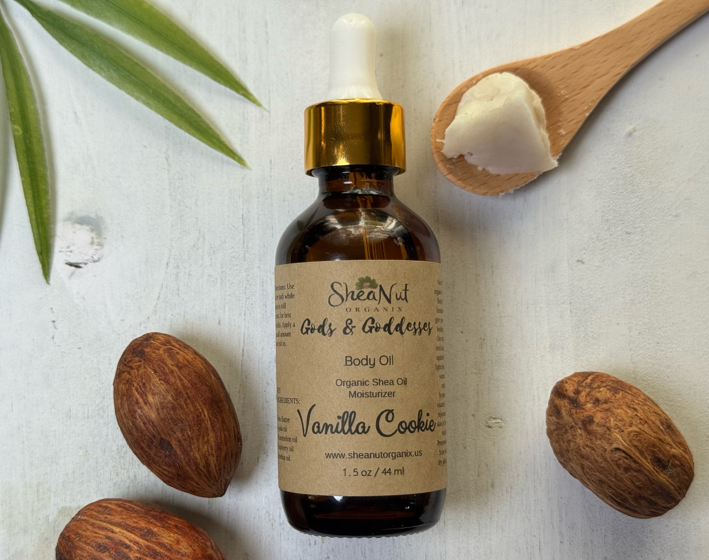 Goddess Glow Body Oil- Organic Shea Butter Moisturizer