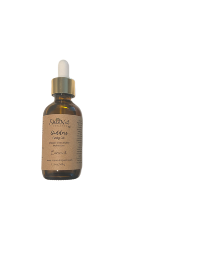 Goddess Glow Body Oil- Organic Shea Butter Moisturizer