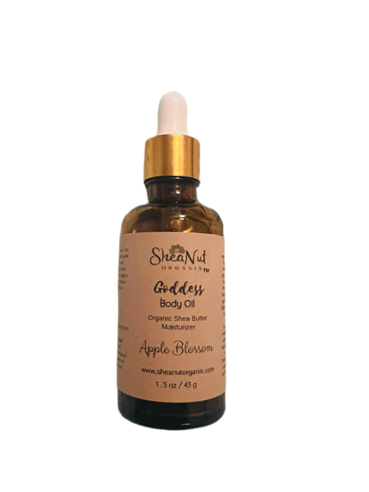 Goddess Glow Body Oil- Organic Shea Butter Moisturizer