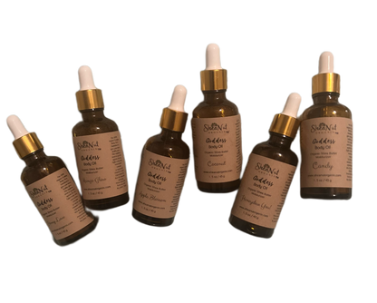 Goddess Glow Body Oil- Organic Shea Butter Moisturizer