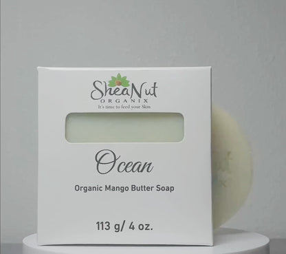 Ocean- Organic Mango Butter Soap