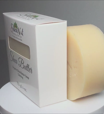 Shea Butter Soap - Organic Shea Butter Soap- Calming (Fragrance Free)