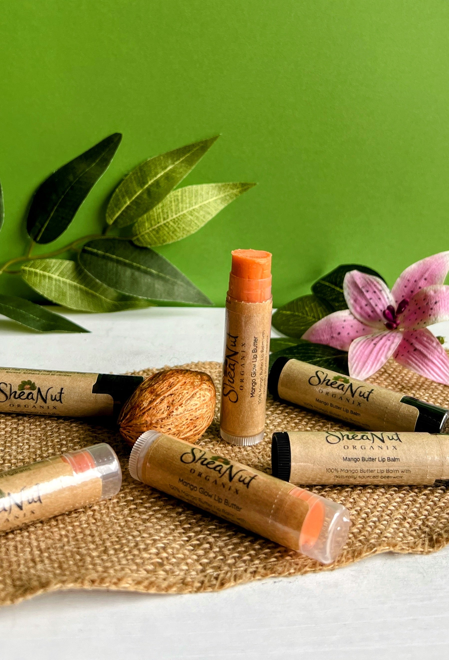 tobacco lip balm TOCOBO GLASS TINTED 013 TANGERINE RED oxybenzone (benzophenone) ORGANIC LIP BUTTERS SheaNut