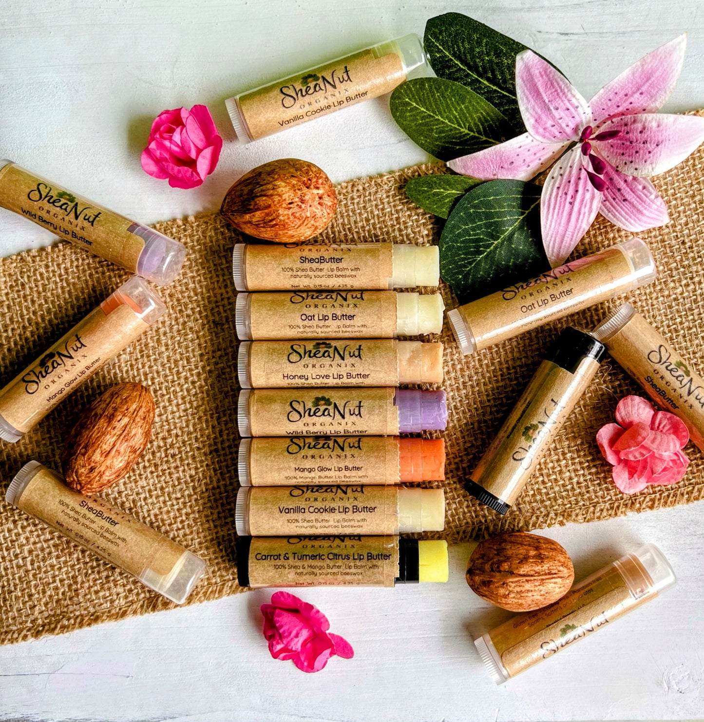 ORGANIC LIP BUTTERS