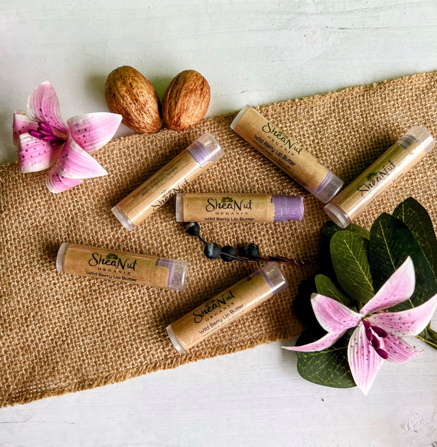 ORGANIC LIP BUTTERS